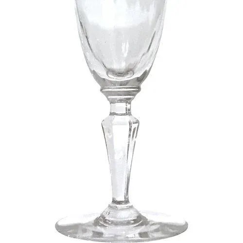 Transparent Vintage Set 10 Baccarat Crystal Champagne Flutes For Sale - Image 8 of 9