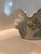 Mid 20th Century Vintage Scalloped Edged Kelly Green Jardiniere Cache Pot For Sale - Image 5 of 11
