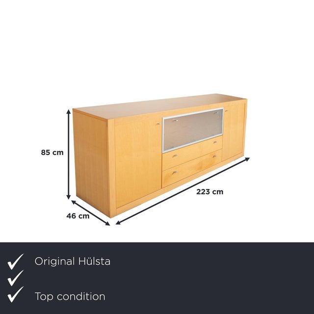 with the Hülsta Xelo, you get a sideboard that impresses with its clean, straight lines and provides ample storage space...