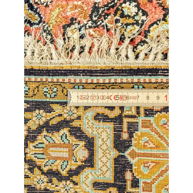 Mid-Century Modern Silk Rug, 1960s For Sale - Image 12 of 14