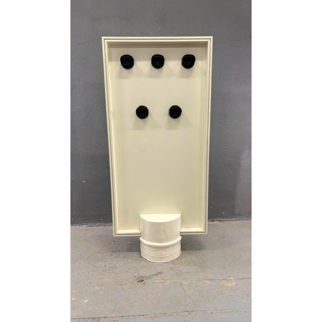 Mid-Century Modern Double-Sided Hall Stand with Mirror and Coat Hooks, Europe, 1960s For Sale - Image 16 of 18