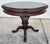 19th Century Empire Revival Center Table Carved Mahogany With Granite Top For Sale - Image 12 of 12