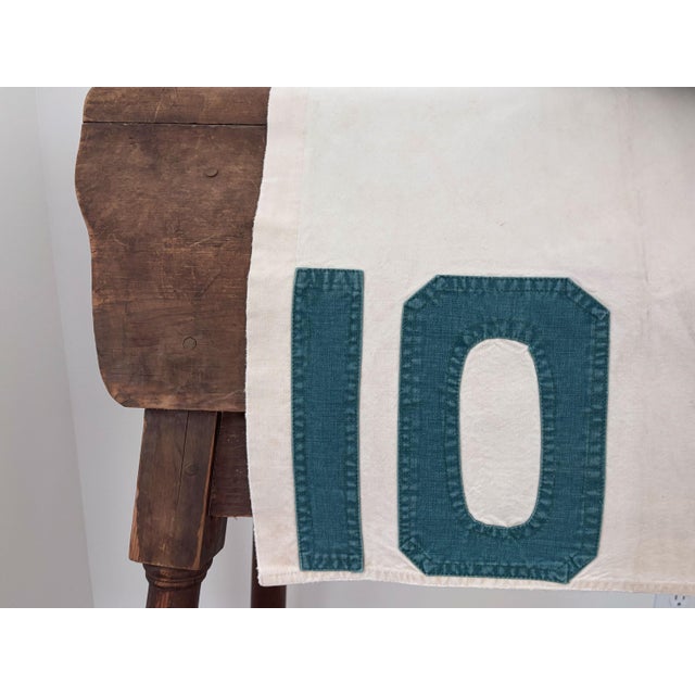 Textile 1960s Vintage Racehorse Saddle Cloth, Large #10 For Sale - Image 7 of 9