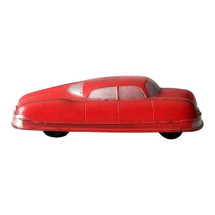 Vintage Auburn Rubber Toy Car | Chairish