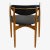 1950s Dan Johnson Walnut and Brass Viscount Chair by Selig For Sale - Image 5 of 7