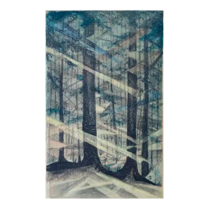 1950s Tillie Boykin Pines Lithograh