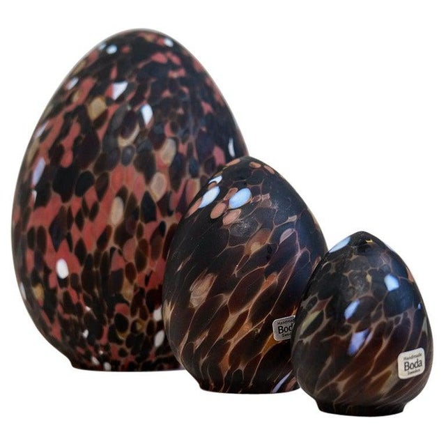 Scandinavian Eggs by Monica Backstrom, Sweden, 1970s, Set of 3 For Sale - Image 14 of 14