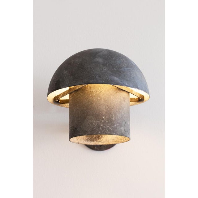Gray Wall Sconce by Bjarne Bech for Louis Poulsen, Denmark, 1960s For Sale - Image 8 of 8