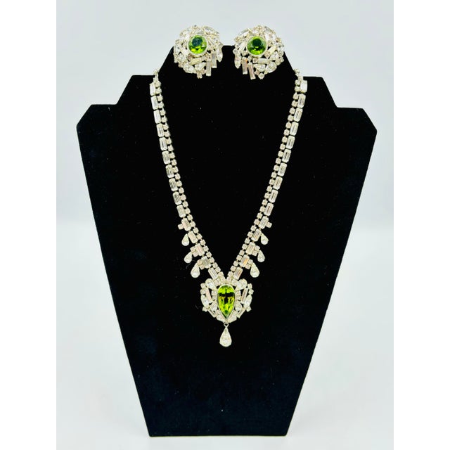 This fantastic vintage Hobé costume jewelry set is a prime example of the elegance and craftmanship synonymous with the...