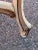 French 1940s Vintage French Foyer Console Table With Patinated Painted Finish For Sale - Image 3 of 12