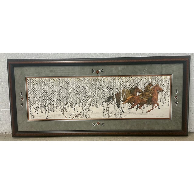 Late 20th Century Bev Doolittle "Sacred Ground" Signed & Numbered Limited Edition Lithograph With Custom Southwest Frame For Sale - Image 13 of 13