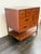 Asian Asian Influenced Orange Lacquered Drawer Chest, Vintage For Sale - Image 3 of 12