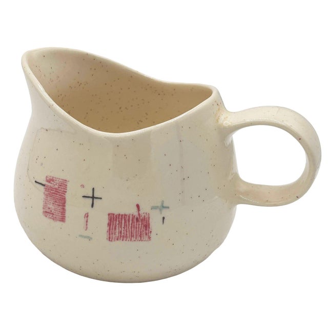 Ceramic 1950s "Tickled Pink" Serverware Dinner Plate Platter Bowl Set by Vernonware - 110 Piece For Sale - Image 7 of 18