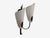 1950s Swedish Modern, Double Wall Sconce, Brass, Textured Glass For Sale - Image 9 of 10