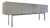 White Sideboard with Circular Relief Pattern For Sale