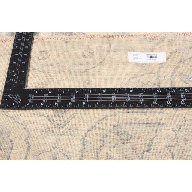 Vintage Modern Transitional Area Rug - 11'08 X 14'04 For Sale In Dallas - Image 6 of 10