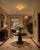 Gold 1970s Abu Dhabi, Murano Glass Gold Flush Mount For Sale - Image 8 of 11