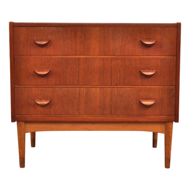 Vintage Danish Sideboard in Teak, 1960s For Sale