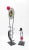 Postmodern Rick Martin Modern Memphis Pop Art Steel Clock & Candleholder Sculpture Set For Sale - Image 3 of 14