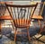 1970s Set of 8 Stickley Solid Cherry Colonial Spindle Back Chairs For Sale - Image 5 of 8