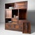 Wood Japanese Tansu Cabinet with Sliding Doors, 1920s For Sale - Image 7 of 17