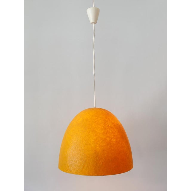 Mid-Century Modern Fiberglass Pendant Lamp, 1970s For Sale - Image 4 of 18