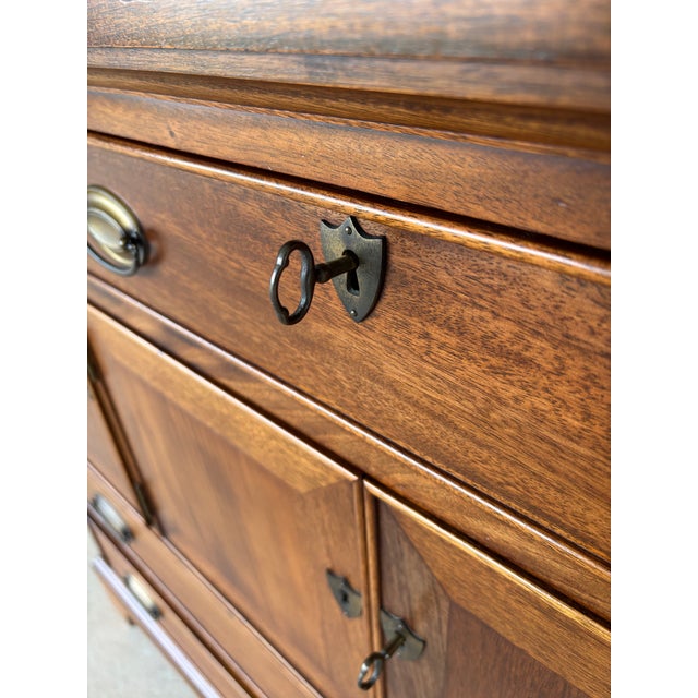 Craftique Mahogany Federal Style 54" Sideboard-Buffet For Sale - Image 13 of 17