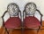 Late 20th Century Vintage Spider-Back Arm Chairs - A Pair For Sale - Image 4 of 12