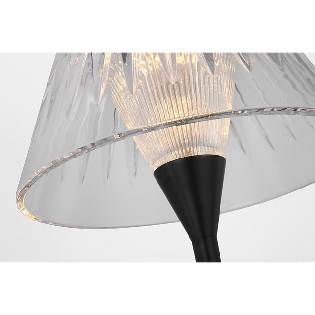 Waterford for Visual Comfort Signature Blaze 14" Sconce in Bronze with Clear Crystal For Sale - Image 13 of 14