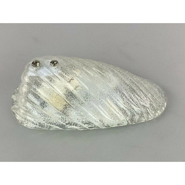 1960s Ice Glass Wall Lamp, 1960s For Sale - Image 5 of 9