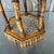 Vintage Coastal Rattan Pagoda Pedestal For Sale - Image 11 of 11