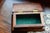 Antique Wooden Keepsake Trinket Box Engraved Zodiac Tarot Card Holder For Sale - Image 4 of 9