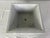 Mid 20th Century Italian Marble Sink in Square Organic Modern Style For Sale - Image 4 of 13
