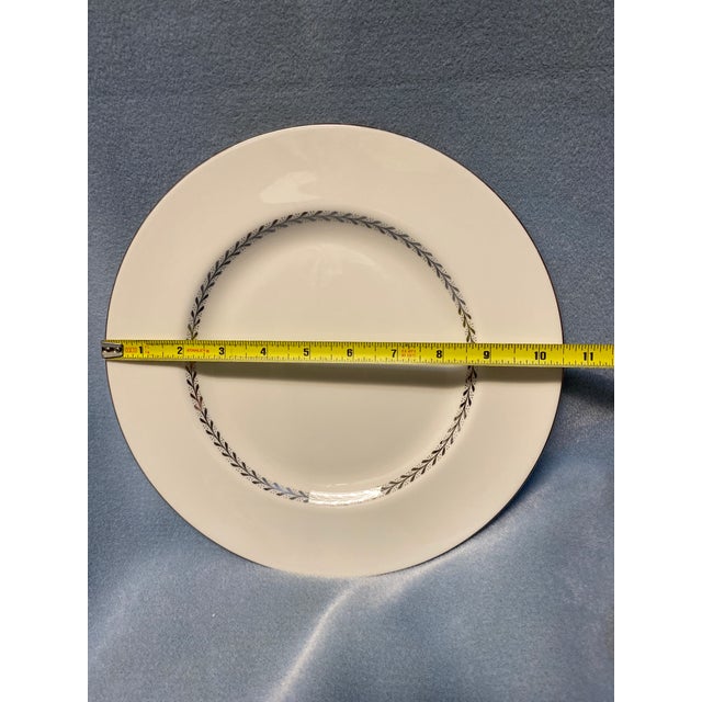 1970s Pickard Silver Wreath 5-Piece Place Setting Pattern 1098 For Sale - Image 9 of 18