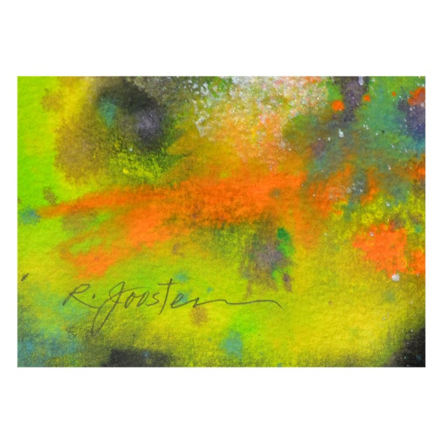 1970s Vintage Space Abstract by Ralph Edward Joosten For Sale - Image 5 of 5