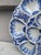 French 19th Century Blue & White Seaweeds Oyster Plate Bordeaux For Sale - Image 3 of 4