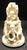 1940s Antique Rajasthani Indian Ivory Colored Bone Complete Hand Carved Chess Set For Sale - Image 5 of 13