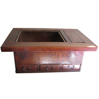 Antique Rosewood Hibachi Table For Sale