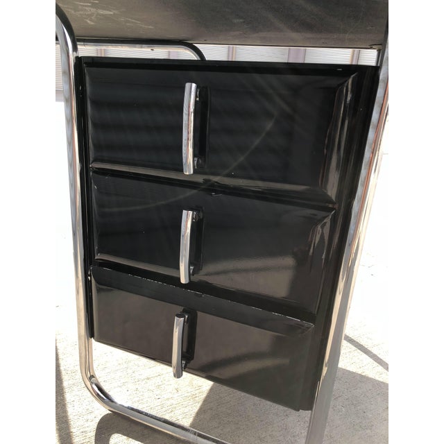 1960s Kem Weber Style Streamline Desk Set For Sale - Image 9 of 12