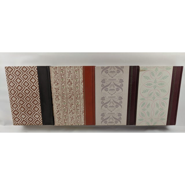 Paper 1950s Reader’s Digest Burgundy & Gold Gilt Decorative Books - Set of 10 For Sale - Image 7 of 11
