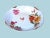 Antique French Limoges Floral & Gold Porcelain Bowls - Set of 8 For Sale - Image 13 of 14