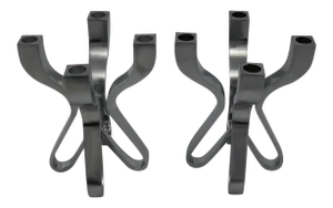 Pair Chorus Candelabra by Karim Rashid for Umbra Die-Cast Zinc