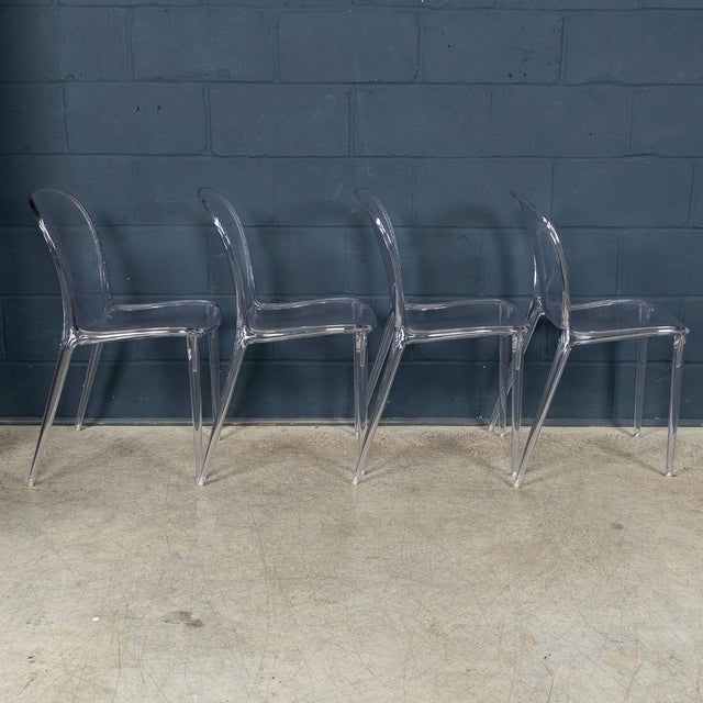 Plastic 20th Century Italian La Marie Chairs by Philippe Starck for Kartell, 1999, Set of 4 For Sale - Image 7 of 18