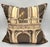 Cole & Son Fornasetti "Procuratie e Scimmie" Architectural Monkey Silk Down Throw Pillow Cole & Son Fornasetti "Procuratie...
