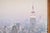 1980s Vintage 1970-80s Nyc Skyline Framed Poster For Sale - Image 5 of 8