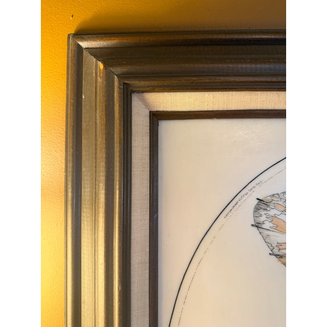 Louis Icart Art Deco Louis Icart "Parasol" Backlit Glass Panel Ca. 1928 For Sale - Image 4 of 16