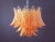 Amber Italian Murano Six-Tier Amber Felci Glass Chandelier – 36 Glasses For Sale - Image 8 of 8
