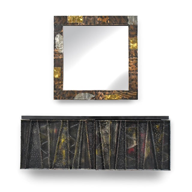 Paul Evans Deep Relief Cabinet For Sale - Image 10 of 12