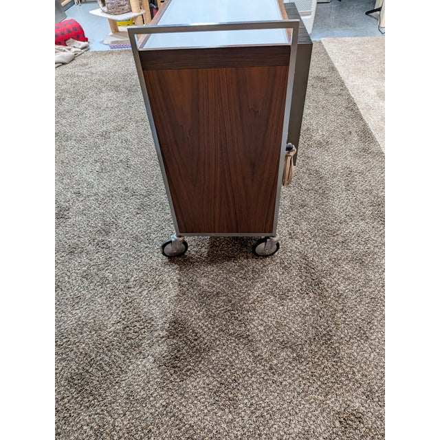 Brown Vintage Sears Coldspot Buffet Bar For Sale - Image 8 of 12