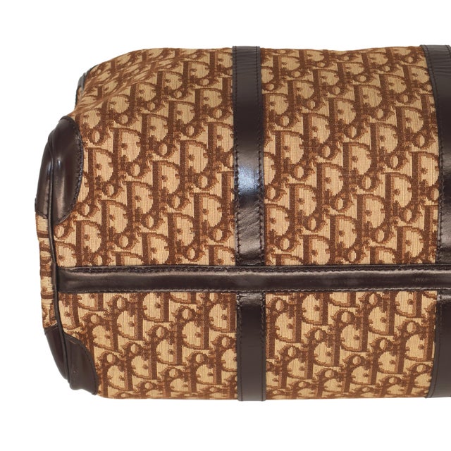 1990s Christian Dior Brown "Weekender" Bag, 1999. For Sale - Image 5 of 18